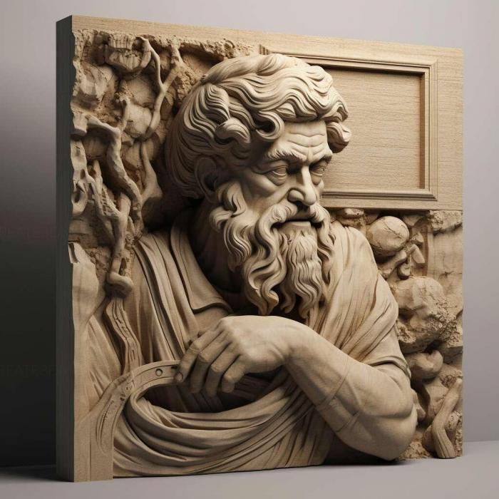 نموذج ثلاثي الأبعاد لآلة CNC 3D Art 